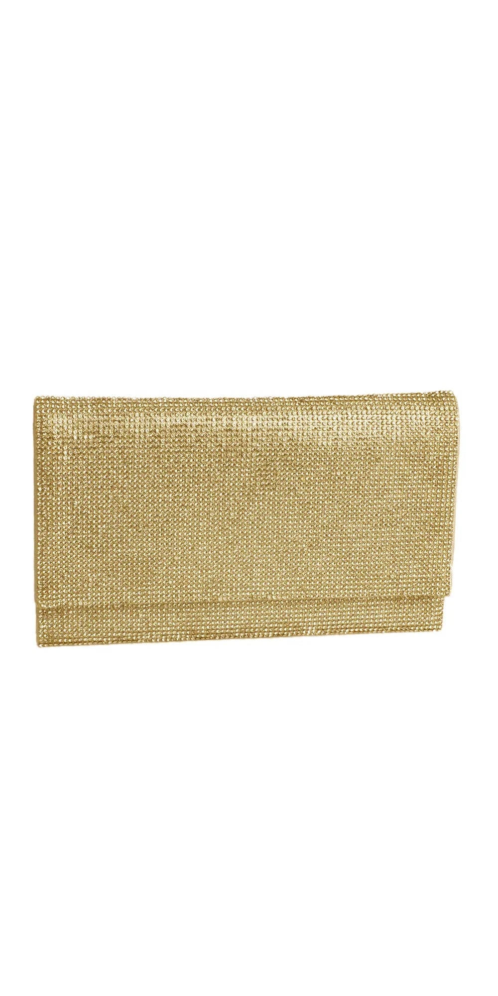 nude/no size/ Camille La Vie/Shimmer Full Flap Handbag/front 1