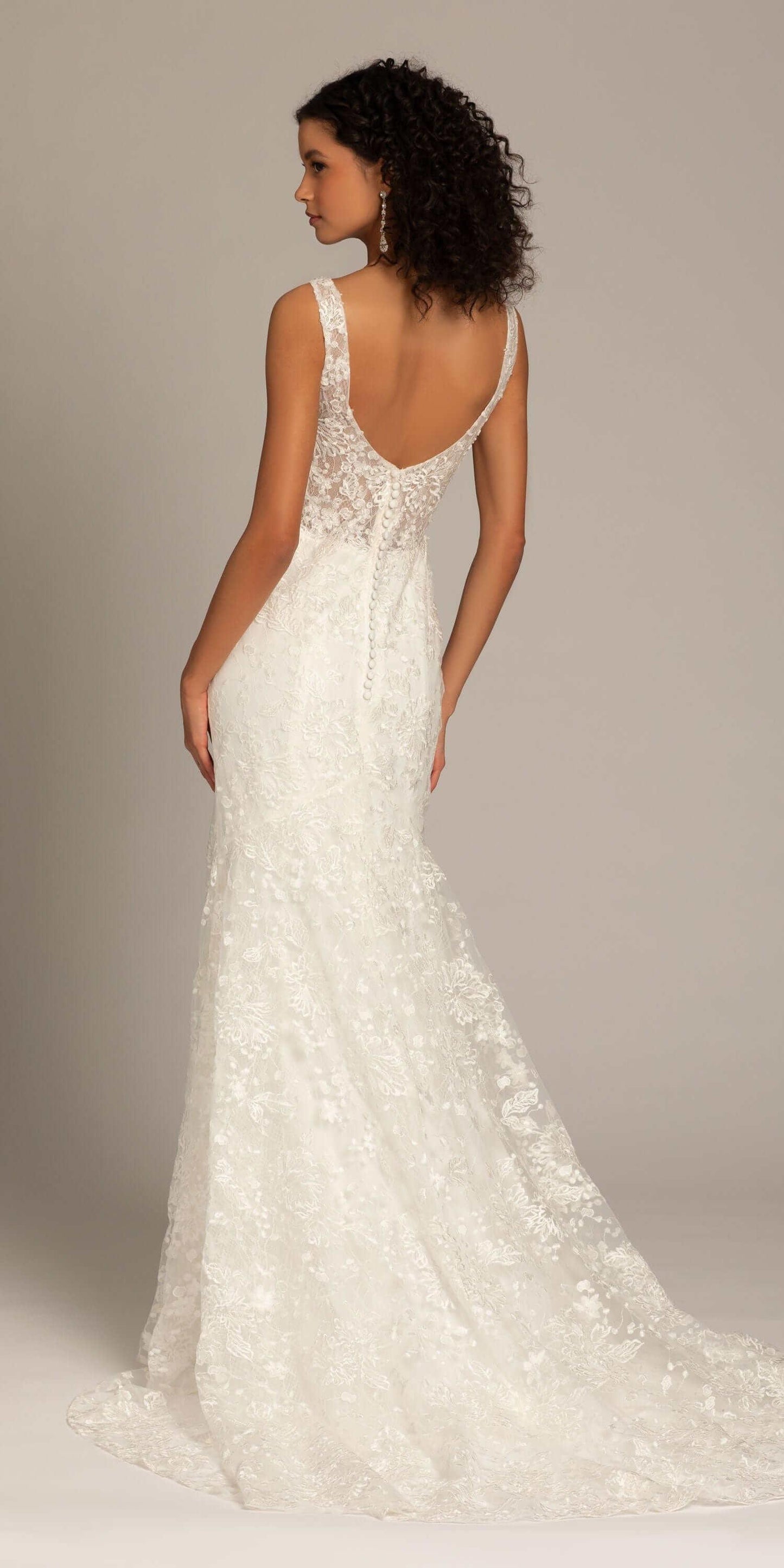 Embellished Sweetheart Tulle Trumpet Dress - Camille La Vie