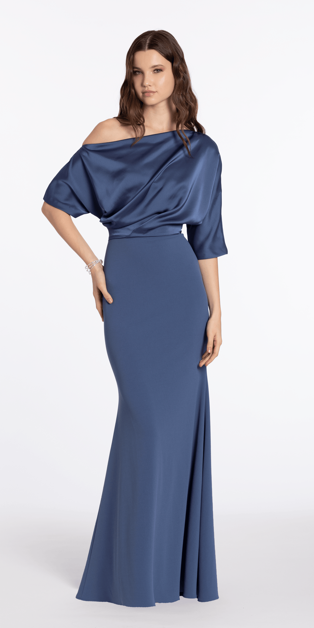 Blue Evening Dresses - Camille La Vie