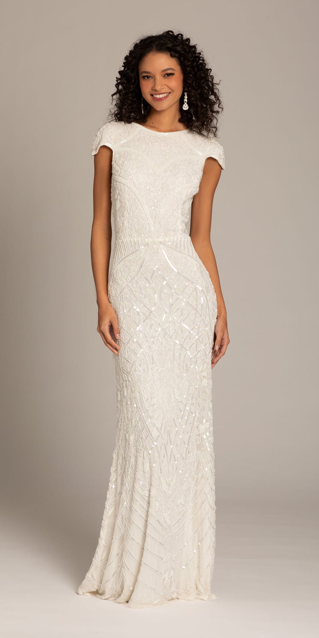 Column Wedding Dresses - Camille La Vie