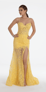 Embellished Sweetheart Corset Mini Dress - Camille La Vie