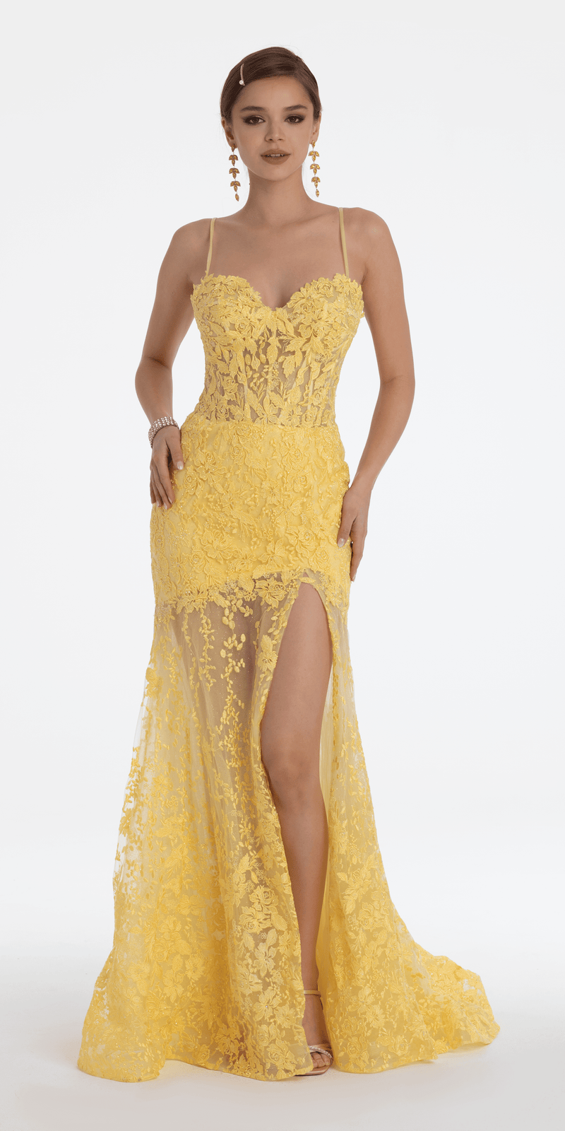 Embellished Sweetheart Corset Mini Dress - Camille La Vie