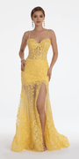 Embellished Sweetheart Corset Mini Dress - Camille La Vie