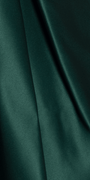 Drape Neck Satin Fit and Flare Dress with Pockets - Camille La Vie