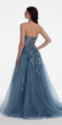 Glitter Tulle Embellished Sweetheart Ballgown - Camille La Vie