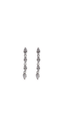 Multi Stone Linear Drop Earrings - Camille La Vie