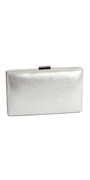 silver/no size/Camille La Vie/Rhinestone Handbag with Metal Top Closure /back 1