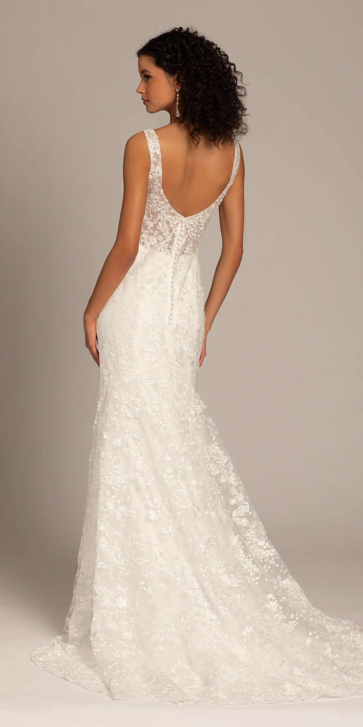 Embellished Sweetheart Tulle Trumpet Dress - Camille La Vie