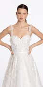 Sweetheart Tulle Ballgown with 3D Glitter Bows - Camille La Vie