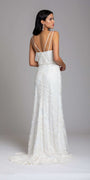 Strappy Back Beaded Embellished Blouson Dress - Camille La Vie