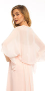 Chiffon Convertible Cape - Camille La Vie
