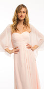 Chiffon Convertible Cape - Camille La Vie