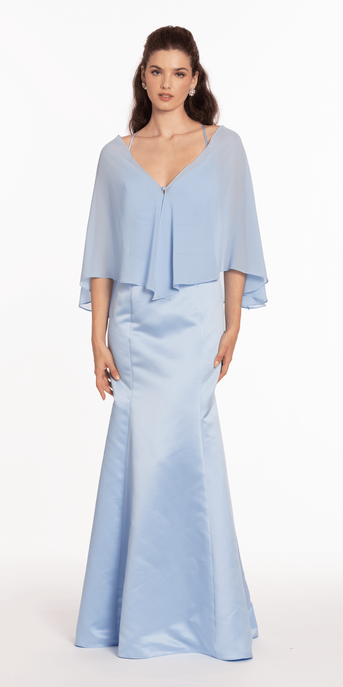 Chiffon Convertible Cape - Camille La Vie