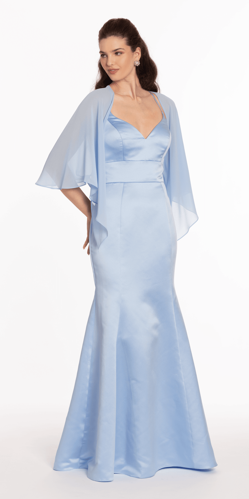 Chiffon Convertible Cape - Camille La Vie