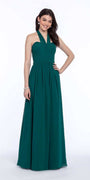 Tie Neck Halter Dress - Plus - Camille La Vie