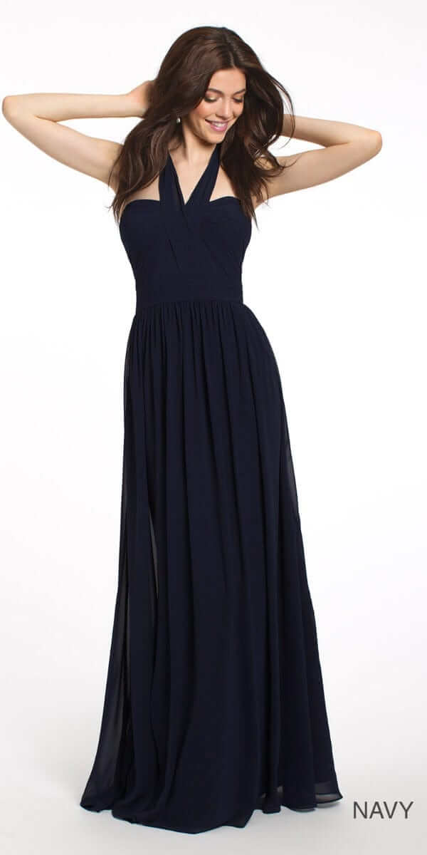 Tie Neck Halter Dress - Missy - Camille La Vie