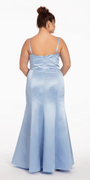 Satin Mermaid Sweetheart Dress - Missy - Camille La Vie