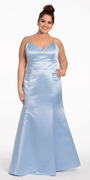 Satin Mermaid Sweetheart Dress - Plus - Camille La Vie