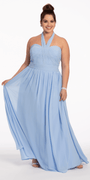 Tie Neck Halter Dress - Plus - Camille La Vie