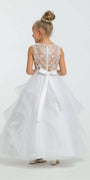 Lace Illusion Horse Hair Tulle Dress - Camille La Vie