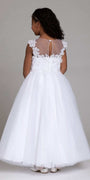 3D Flower Illusion Back Dress - Camille La Vie