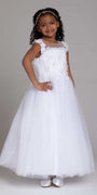 3D Flower Illusion Back Dress - Camille La Vie