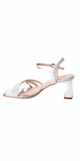 silver/size/6/Camille La Vie/Triple Strap Lucite Rhinestone Low Heel Sandal /side alt 2