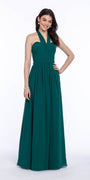 Tie Neck Halter Dress - Petite - Camille La Vie
