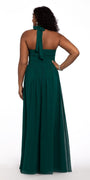 Tie Neck Halter Dress - Petite - Camille La Vie